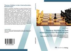 Capa do livro de Thomas Hobbes in den internationalen Beziehungen 