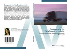 Capa do livro de Europarecht im Straßengüterverkehr 