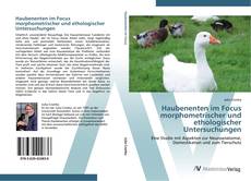 Bookcover of Haubenenten im Focus morphometrischer und ethologischer Untersuchungen