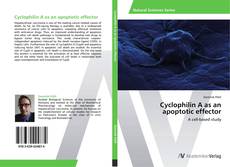 Buchcover von Cyclophilin A as an apoptotic effector