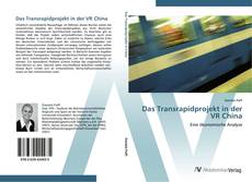 Bookcover of Das Transrapidprojekt in der VR China