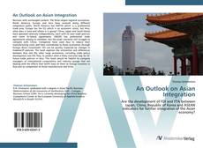 Buchcover von An Outlook on Asian Integration