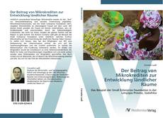 Buchcover von Der Beitrag von Mikrokrediten zur Entwicklung ländlicher Räume