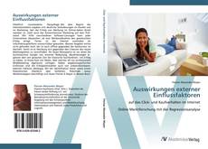 Bookcover of Auswirkungen externer Einflussfaktoren