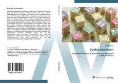 Bookcover of Farbe erinnern