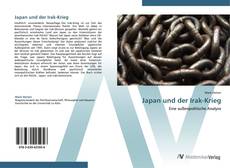 Capa do livro de Japan und der Irak-Krieg 