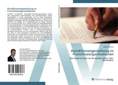 Обложка Konditionengestaltung in Franchiseorganisationen