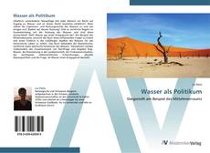 Buchcover von Wasser als Politikum