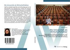 Обложка Die Universität als Wirtschaftsfaktor