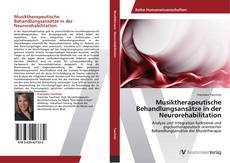 Обложка Musiktherapeutische Behandlungsansätze in der Neurorehabilitation