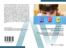 Textverständlichkeit und Textverstehen kitap kapağı