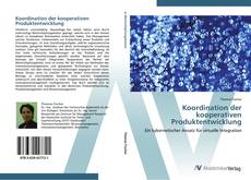 Portada del libro de Koordination der kooperativen Produktentwicklung