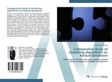 Couverture de Comparative study of clustering algorithms on textual databases