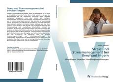 Обложка Stress und Stressmanagement bei Berufsanfängern