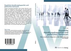 Bookcover of Staatliche Handlungskapazität und politisches Vertrauen