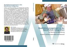 Обложка Qualitätsmanagement in der beruflichen Integration