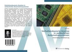 Обложка Verhaltensbasierte Ansätze in verlässlichen Automotivesystemen