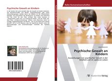 Обложка Psychische Gewalt an Kindern