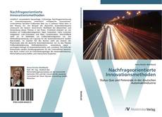 Обложка Nachfrageorientierte Innovationsmethoden