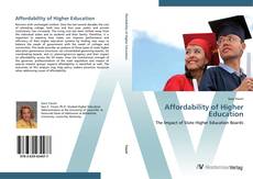 Обложка Affordability of Higher Education