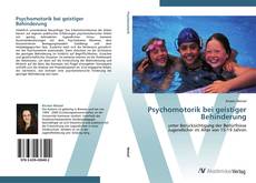 Bookcover of Psychomotorik bei geistiger Behinderung