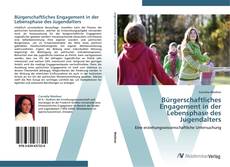 Обложка Bürgerschaftliches Engagement in der Lebensphase des Jugendalters