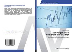 Portada del libro de Konvergenztests numerischer Verfahren