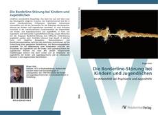 Bookcover of Die Borderline-Störung bei Kindern und Jugendlichen