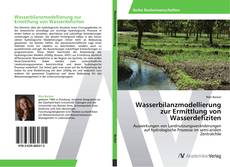 Buchcover von Wasserbilanzmodellierung zur Ermittlung von Wasserdefiziten
