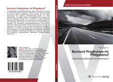 Capa do livro de Burnout-Prophylaxe im Pflegeberuf 