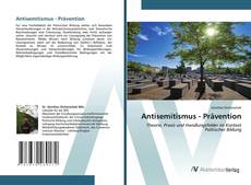 Antisemitismus - Prävention kitap kapağı