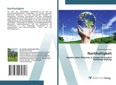 Bookcover of Nachhaltigkeit