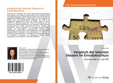 Buchcover von Vergleich der latenten Steuern im Einzelabschluss