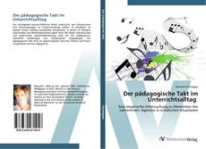 Bookcover of Der pädagogische Takt im Unterrichtsalltag