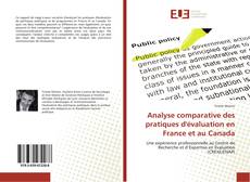 Capa do livro de Analyse comparative des pratiques d'évaluation en France et au Canada 