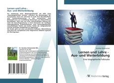 Buchcover von Lernen und Lehre - Aus- und Weiterbildung