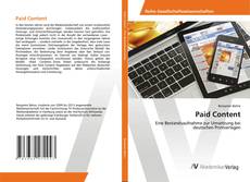 Paid Content kitap kapağı
