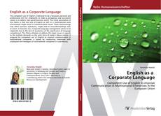 Capa do livro de English as a Corporate Language 