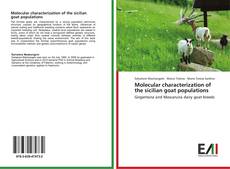 Capa do livro de Molecular characterization of the sicilian goat populations 