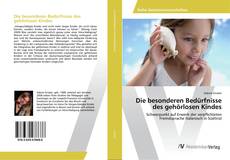 Capa do livro de Die besonderen Bedürfnisse des gehörlosen Kindes 