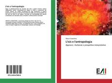 Buchcover von L'isis e l'antropologia