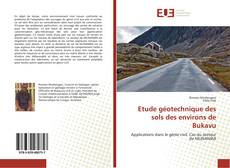 Buchcover von Etude géotechnique des sols des environs de Bukavu