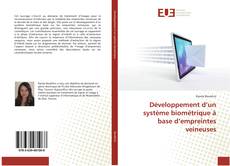 Capa do livro de Développement d’un système biométrique à base d’empreintes veineuses 