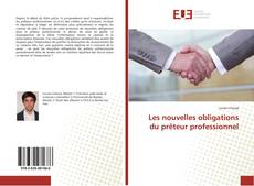 Bookcover of Les nouvelles obligations du prêteur professionnel