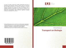Transport en Biologie kitap kapağı