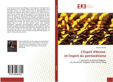 Bookcover of L'Esprit d'Assise et l'esprit du pentecôtisme