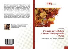 Capa do livro de L'Espace narratif dans "L'Amant" de Marguerite Duras 