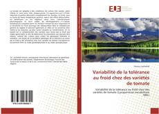 Bookcover of Variabilité de la tolérance au froid chez des variétés de tomate