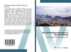 Bookcover of Die Sicherheitsstrategie in Rio de Janeiro