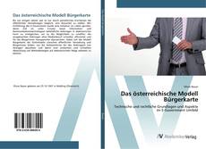 Copertina di Das österreichische Modell Bürgerkarte